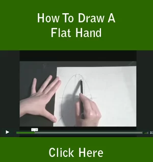 How To Draw A Flat Hand