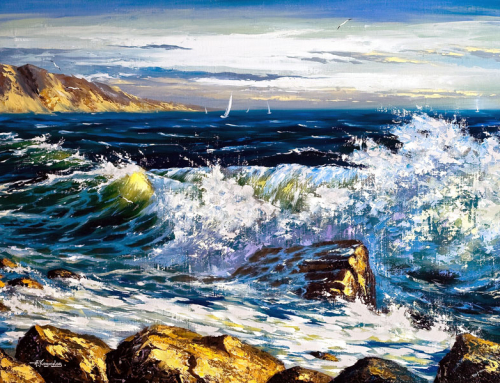 Seascapes in Watercolor And How To Paint Realistic Rocks