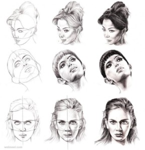 How To Draw A Face 25 Ways - Drawing Made Easy