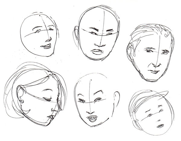 How To Draw Human Faces