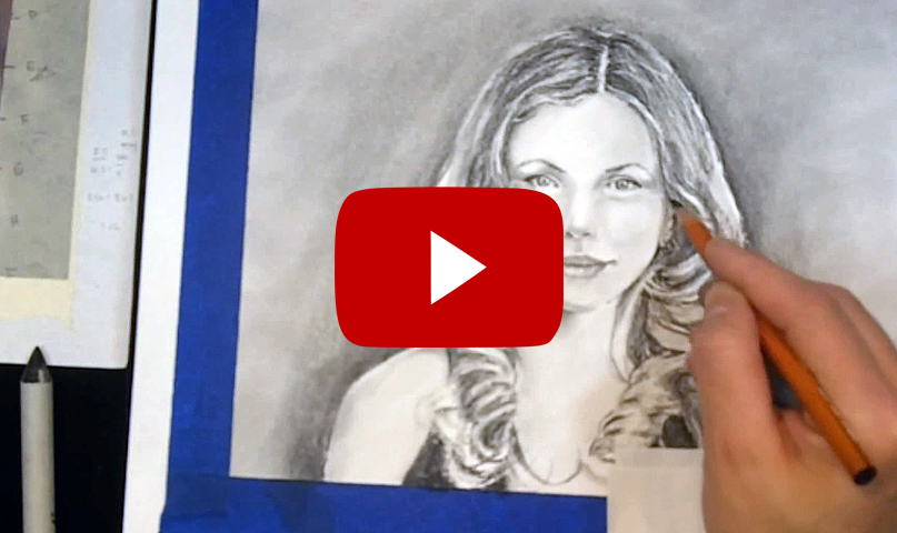 How To Draw A Portrait Of A Woman - Drawing Made Easy