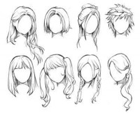 How To Draw Hair Download - Drawing Made Easy